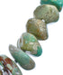 Genuine Sterling Silver Southwestern Turquoise Bead Necklace BX120651